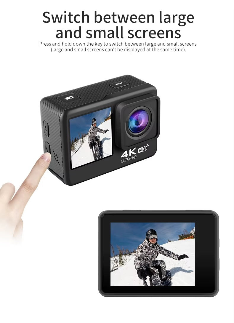4K Ultra HD Action Camera - F200AA