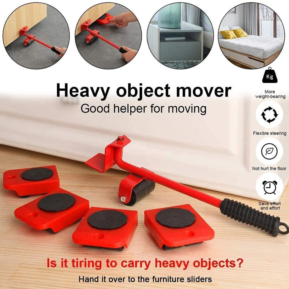 5-Piece Furniture Lifter Tool Set - HS14306