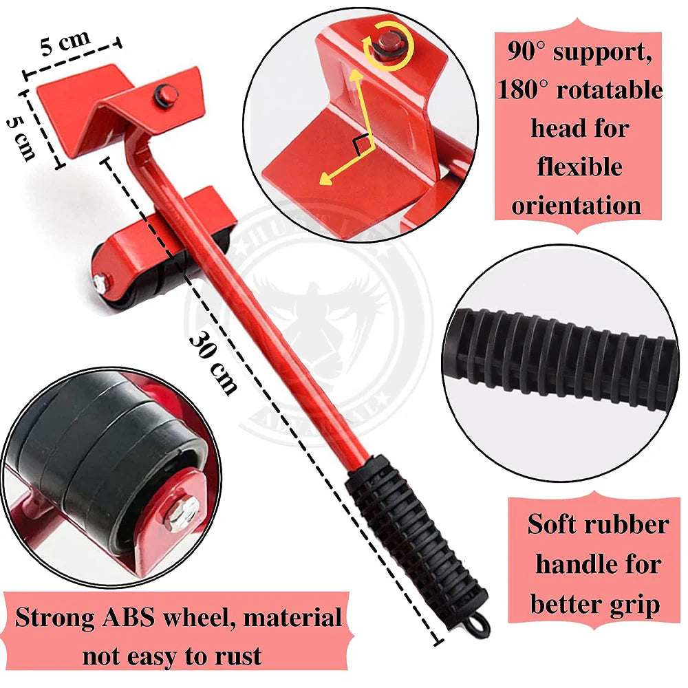 5-Piece Furniture Lifter Tool Set - HS14306