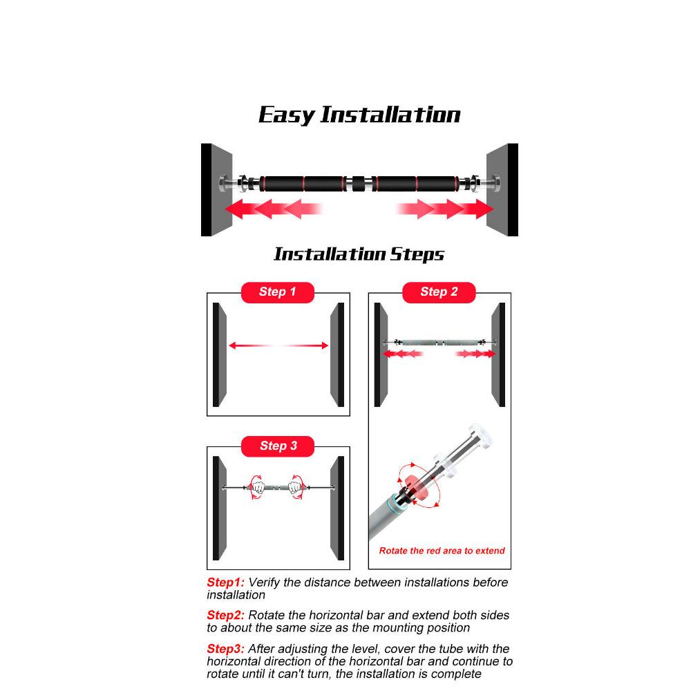 Adjustable Doorway Pull-Up Bar - AH9834
