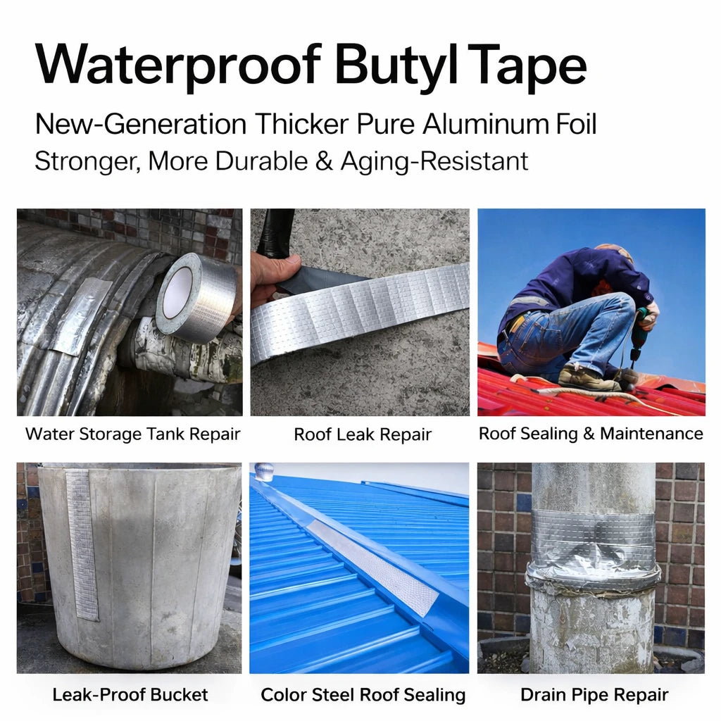 Butyl Waterproof Tape - Rockiya HD-12-10