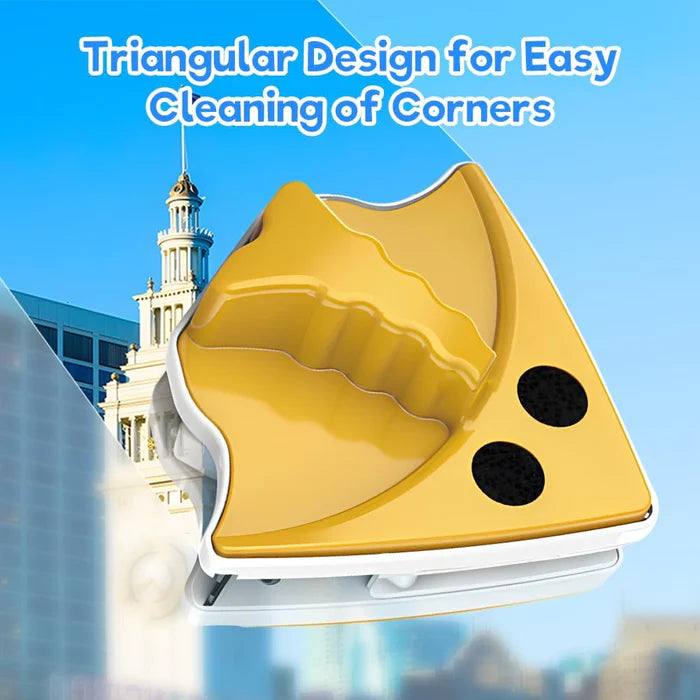 Double-Sided Magnetic Glass Cleaner