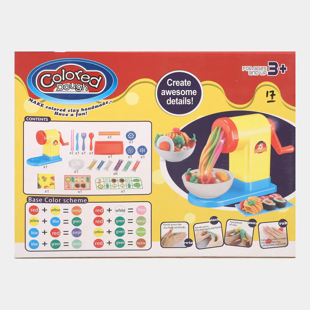 Colored Dough Set Noodles Making Machine - Z73411