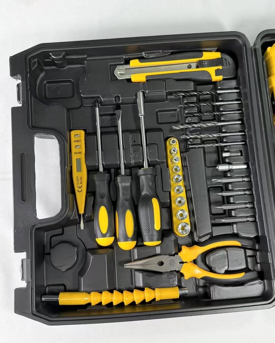 Cordless Drill & Complete Hand Tool Kit - Dunlandi ST3572