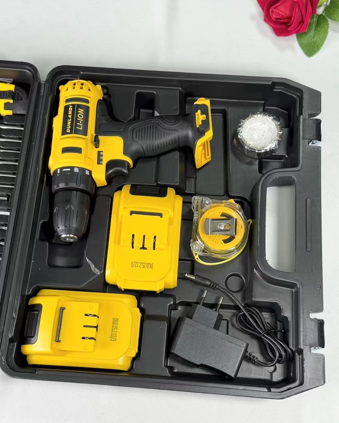 Cordless Drill & Complete Hand Tool Kit - Dunlandi ST3572