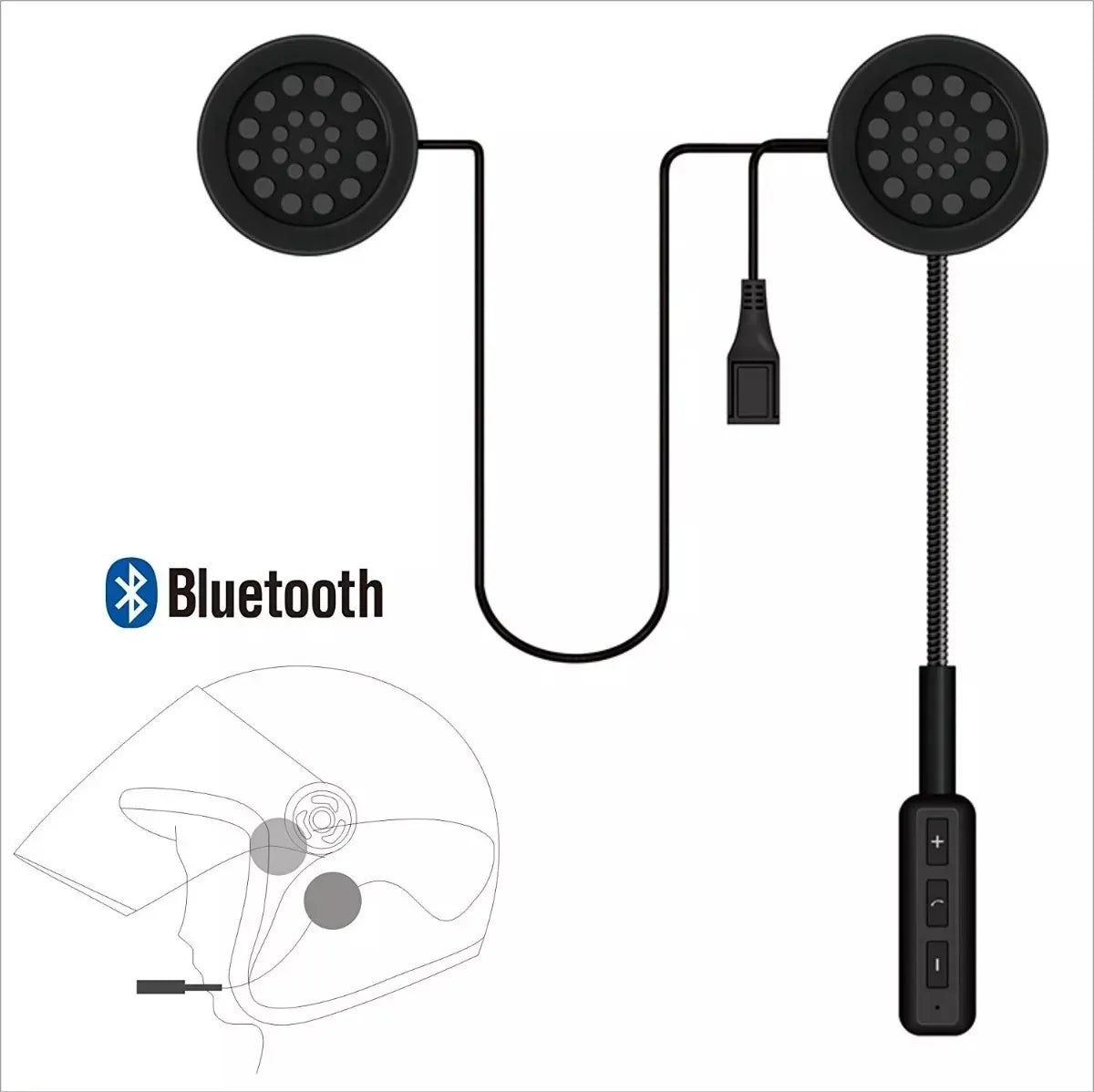 Helmet Bluetooth Headset - BT8