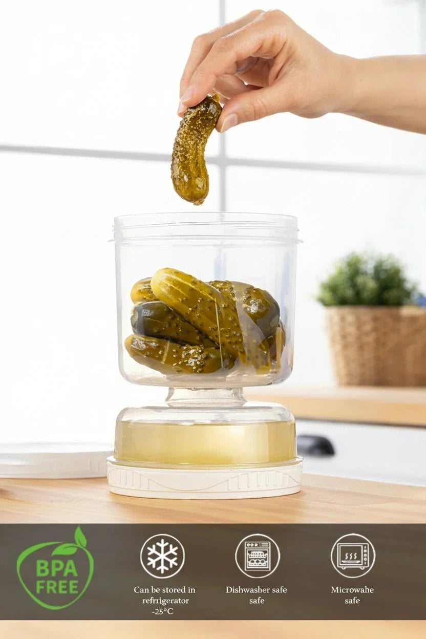 Hourglass Olive & Pickle Jar LC-645