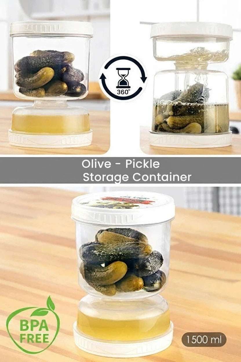 Hourglass Olive & Pickle Jar LC-645