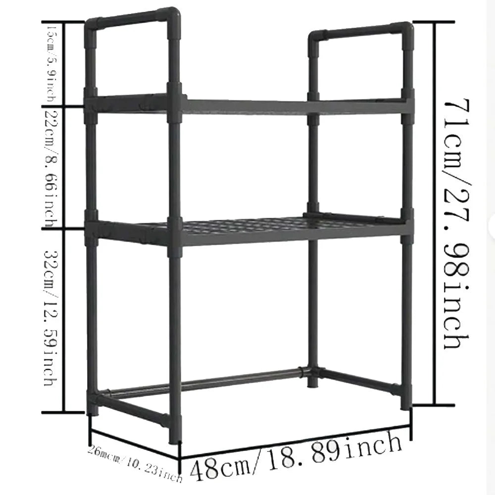 Kitchen Multifunctional Storage Rack - HS18776