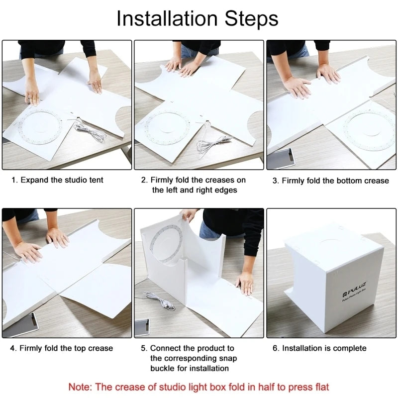 LED Portable Photo Studio - PULUZ PU5028