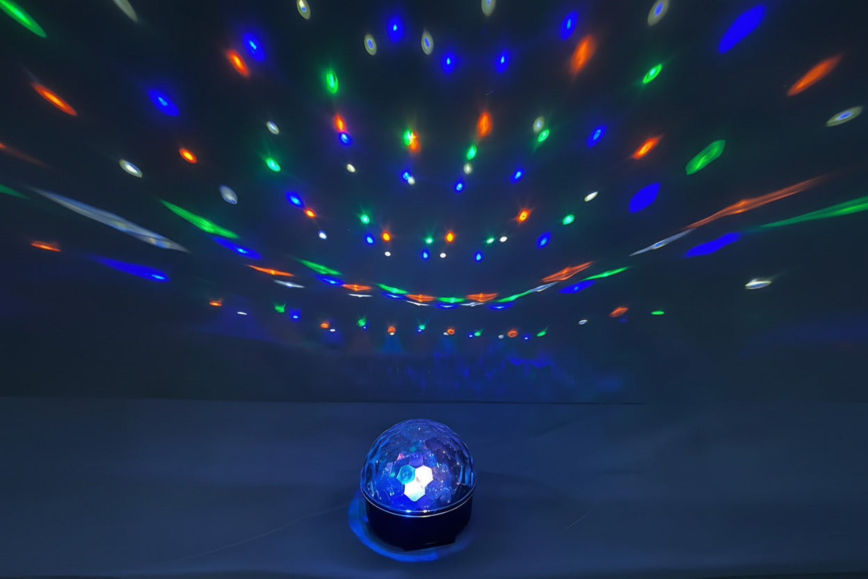 MP3 LED Magic Ball Light - HS18216