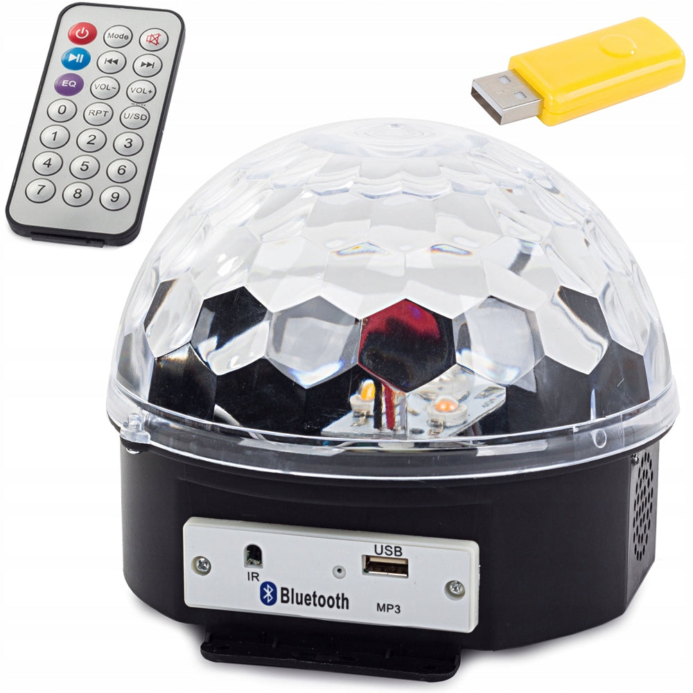 MP3 LED Magic Ball Light - HS18216
