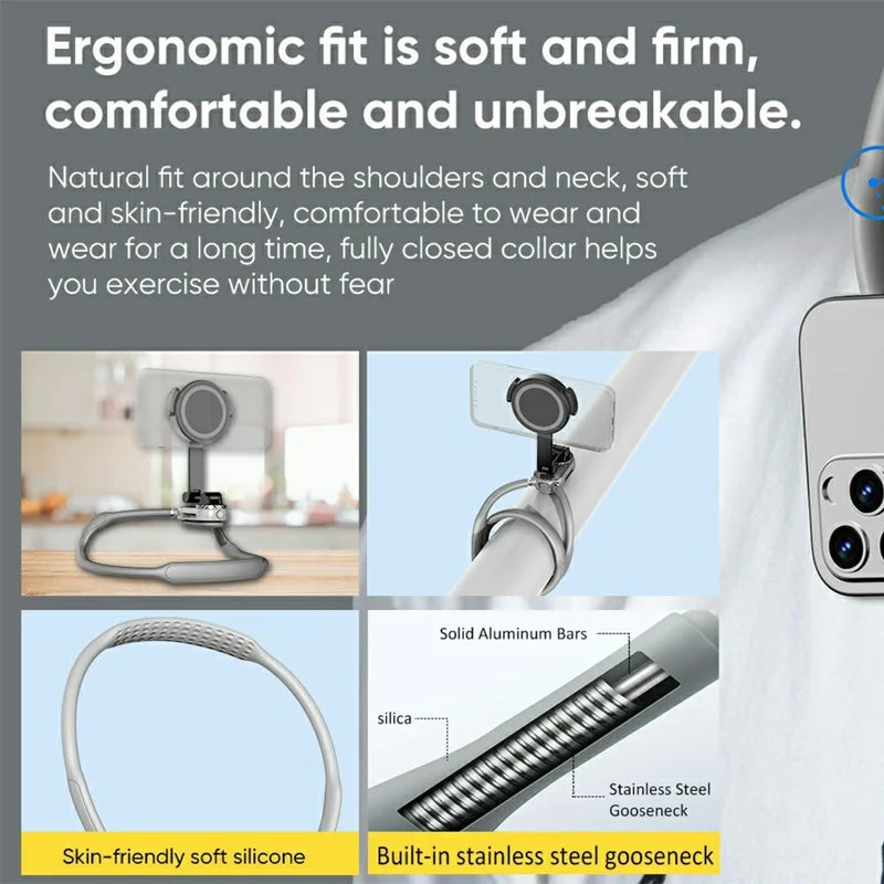 Magnetic Mobile Phone Neck Bracket - SCS-NH001