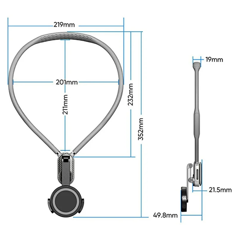 Magnetic Mobile Phone Neck Bracket - SCS-NH001