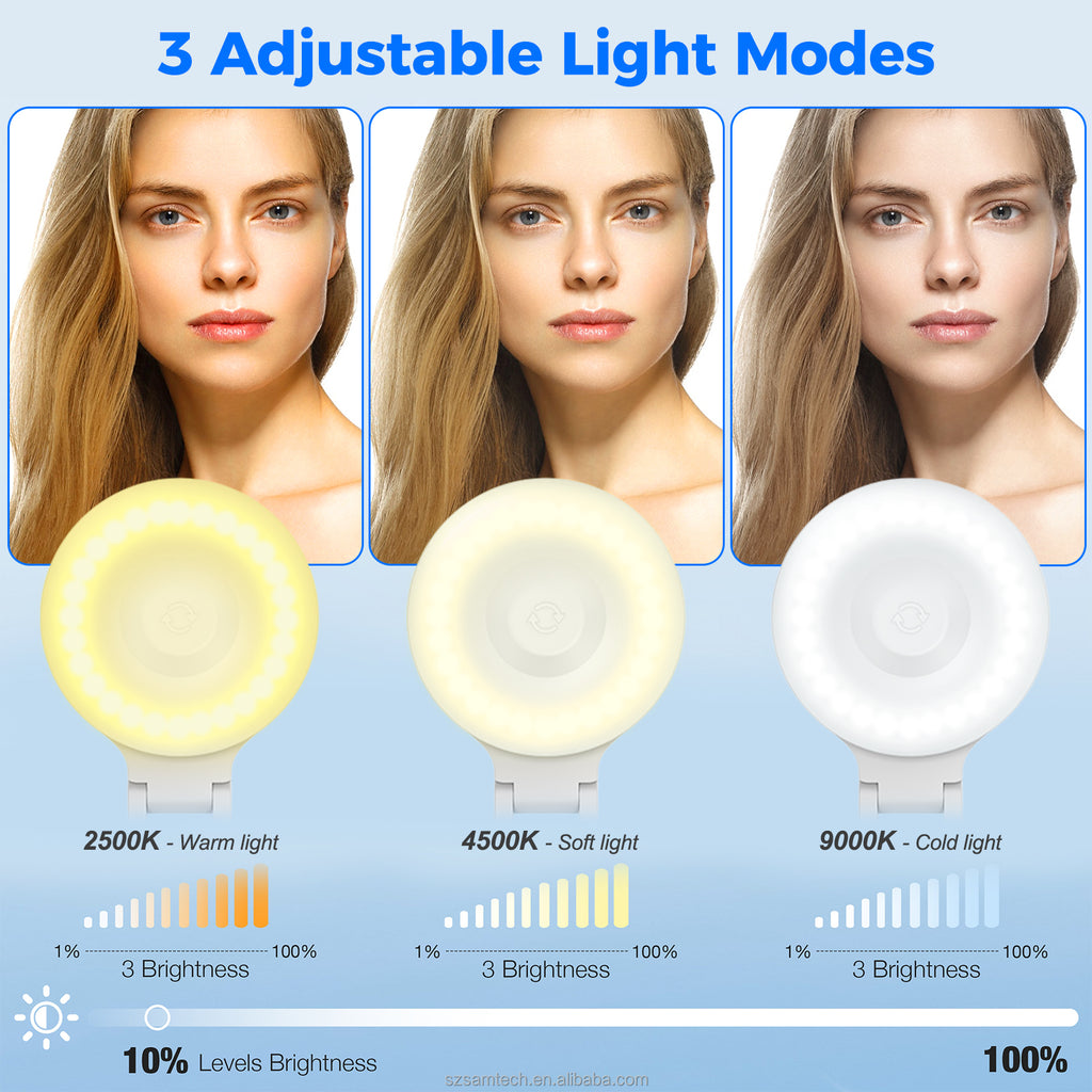 Magnetic Selfie Ring Fill Light - B01