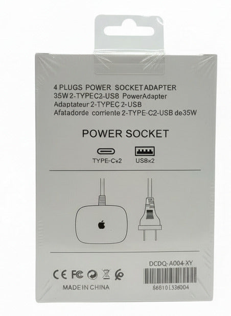 Multi-Port Power Socket Fast Charger - A004-XY