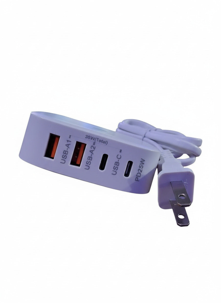 Multi-Port Power Socket Fast Charger - A004-XY