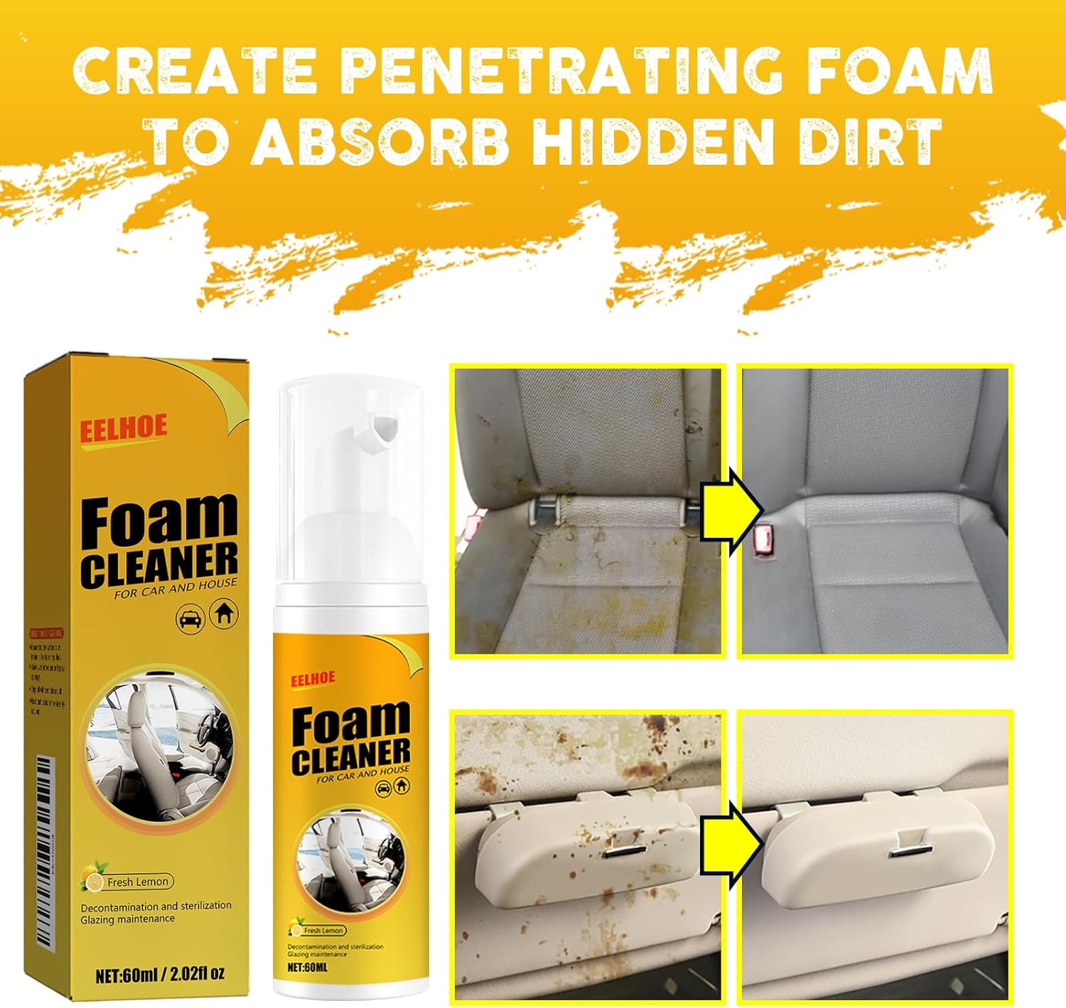 Multipurpose Foam Cleaner Spray - EELHOE