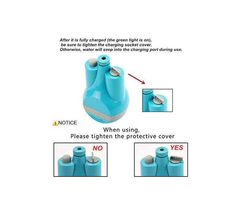 Portable Rechargeable Camping Shower Pump