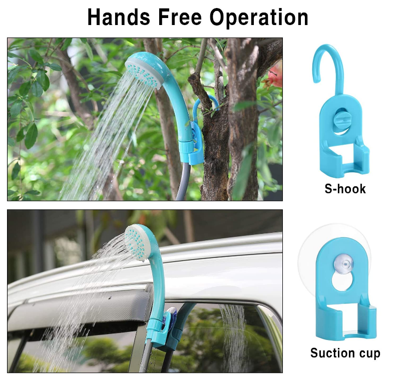 Portable Rechargeable Camping Shower Pump