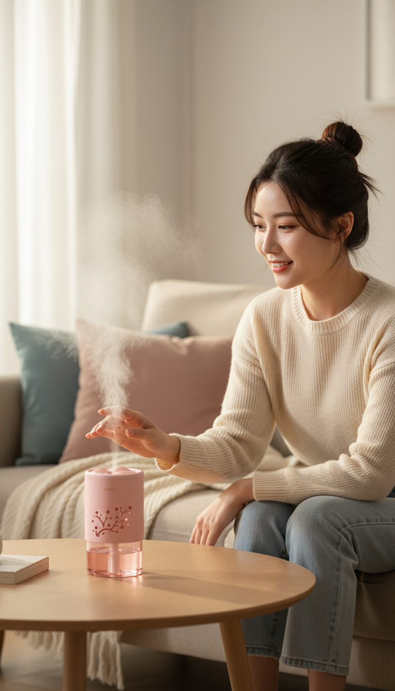 Portable Rechargeable Humidifier vavofo - VF-HU005