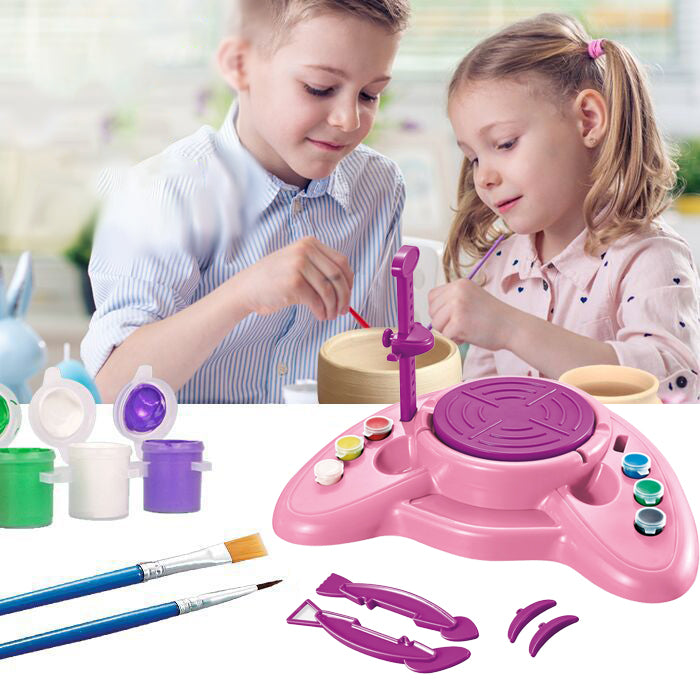 Pottery Wheel Clay Making & Painting Kit 6830-13