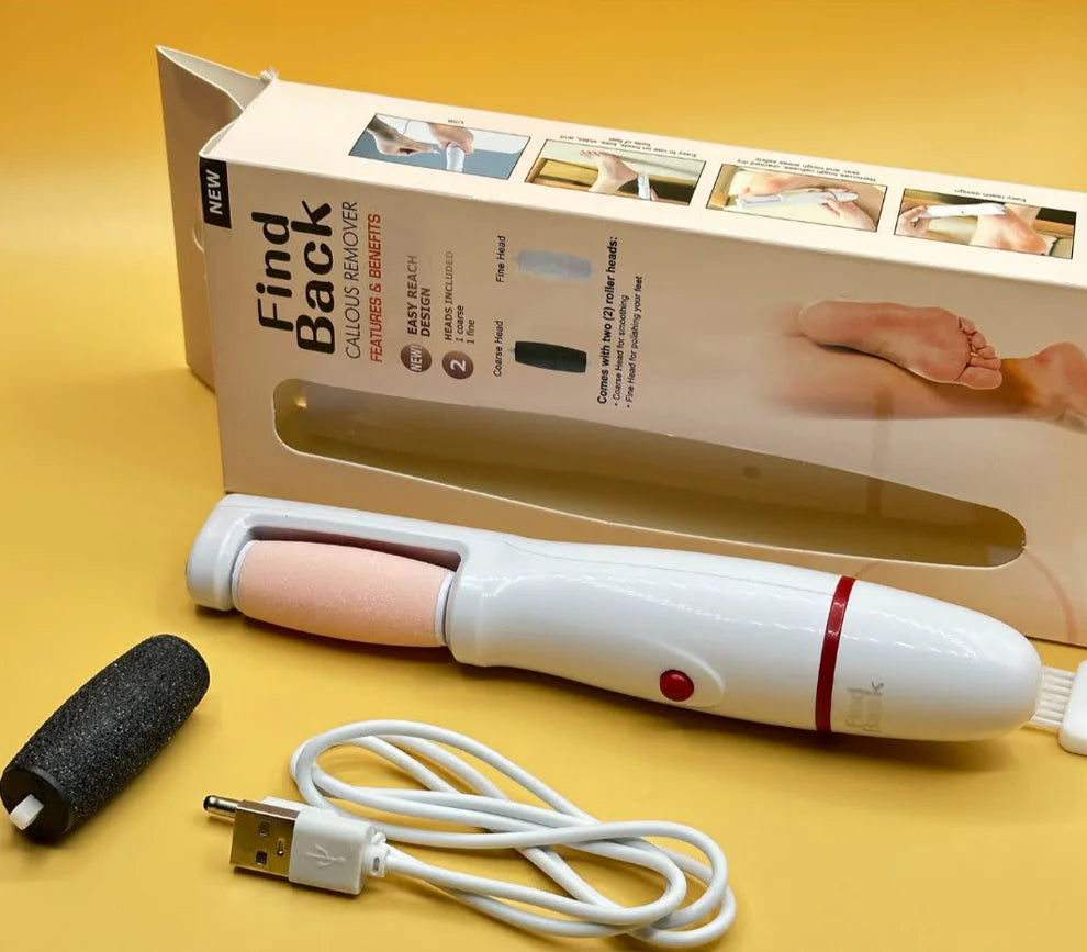 Rechargeable Foot Scrubber - Find Back