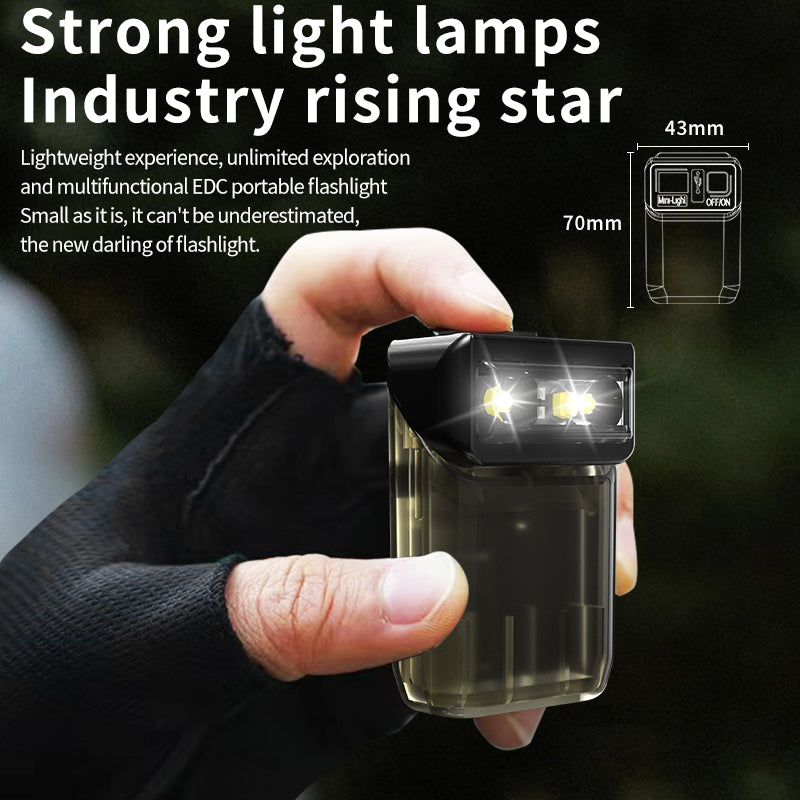 Rotating Mini Flash Light