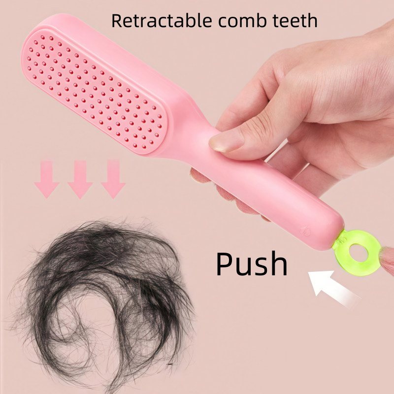 Self-Cleaning Hair Brush AAC008