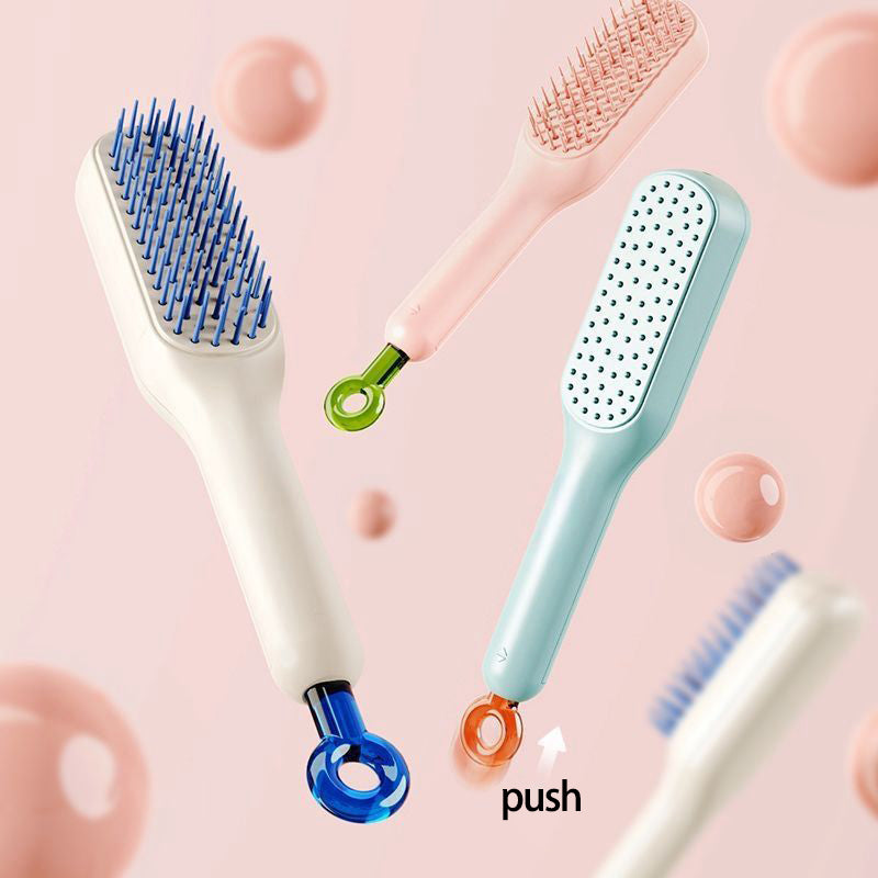 Self-Cleaning Hair Brush AAC008