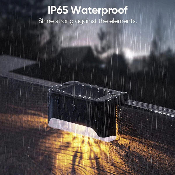 Solar-Powered LED Outdoor Step Light - HS16806