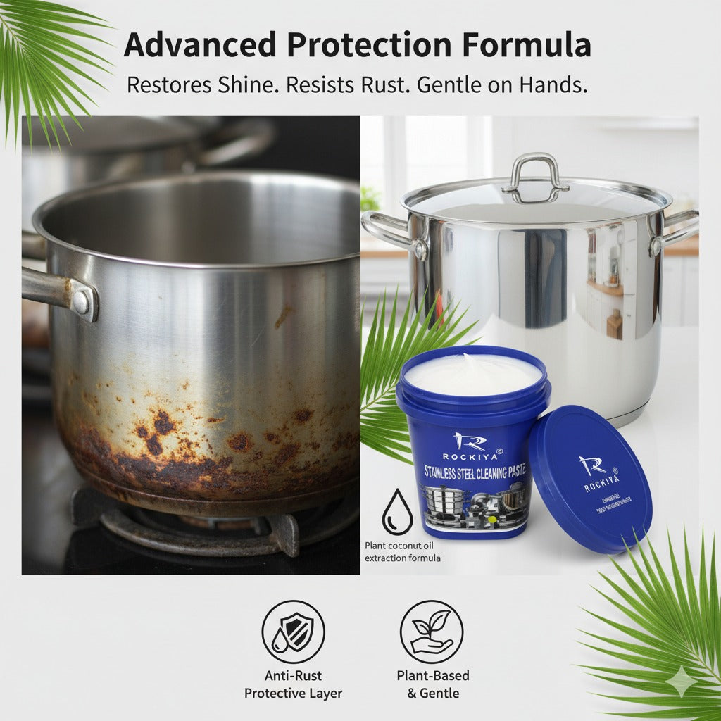 Stainless Steel Cleaning Paste - Rockiya HD-31