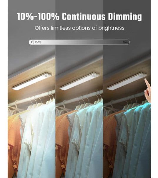 Under-Cabinet Lights 2-Pack with PIR Motion Sensor - SUPER DANNY Z35V