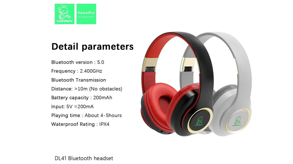 Wireless Headphone - VDENMENV DL41