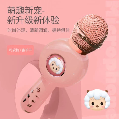 Wireless Karaoke Microphone Speaker - F6