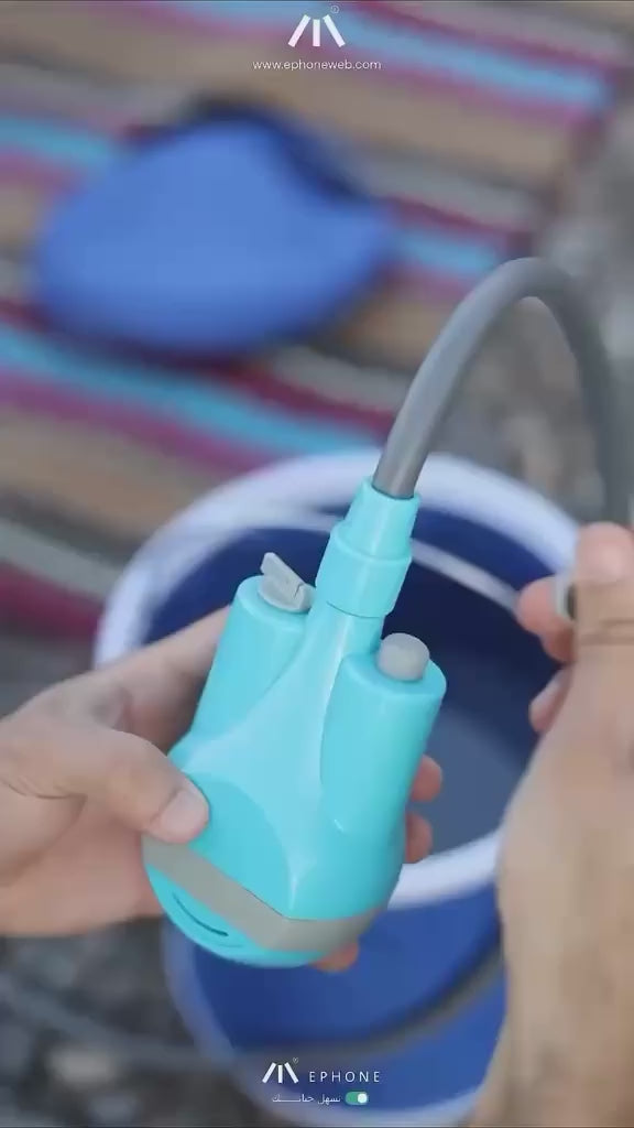 Portable Rechargeable Camping Shower Pump